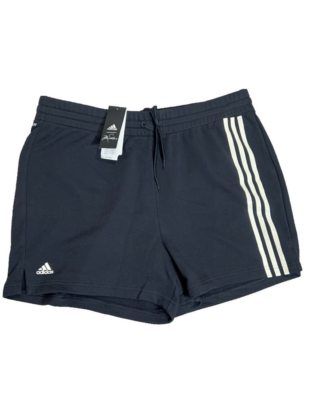 Women's Adidas x Zoe Saldana U-4-U UFORU Black Athletic Multi Sport Shorts 2XL